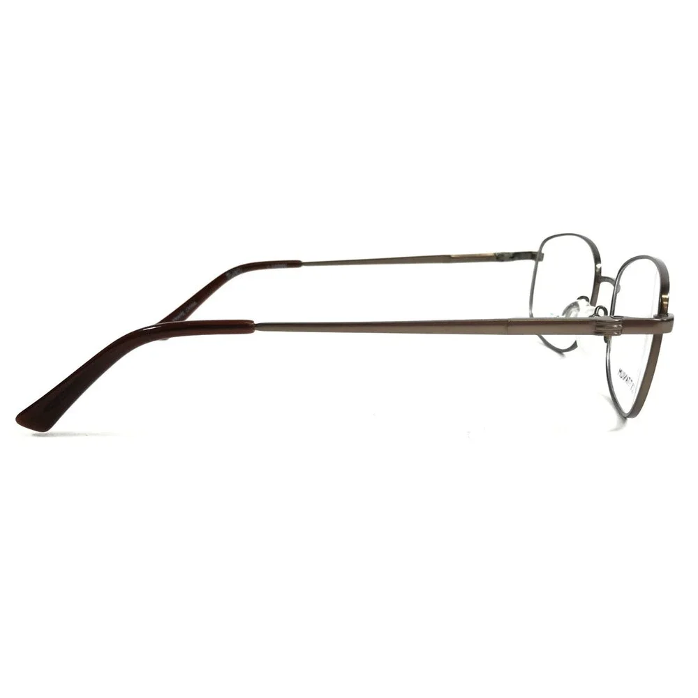 Puriti Eyeglasses Frames PT5606 GOLD ANTIQUE Rectangle Wire Rim 53-18-140